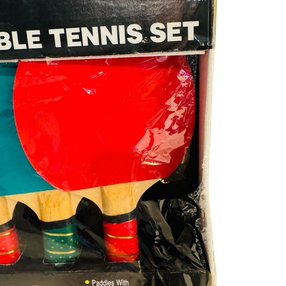 ProSport Championship Pingpong Table Tennis Set 4 Player Paddle Net Balls Clamp - Picture 4 of 4